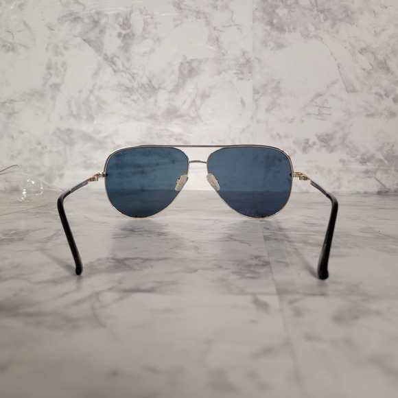 Quay Australia Desi Perkins High Key Sunglasses Unisex Gold Mirror Lens Case - Picture 8 of 14